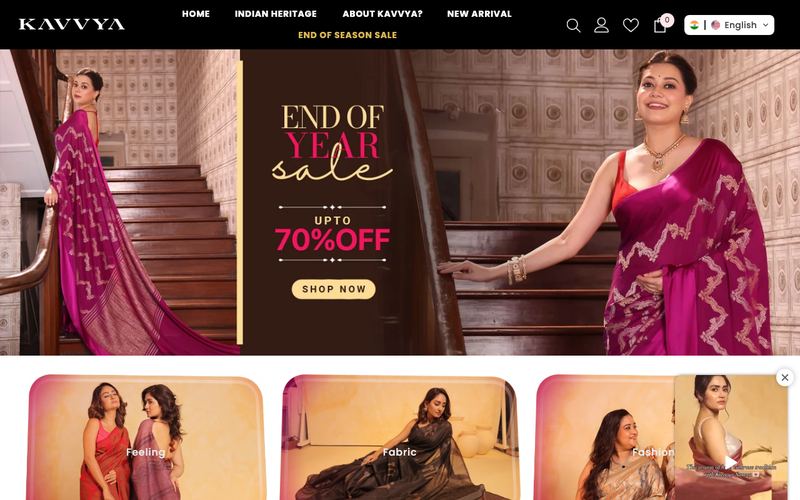 Kavvya website