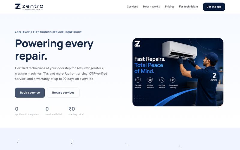 Zentro website